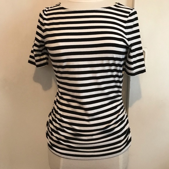Talbots Tops - TALBOTS ruched side tee  size Mp
